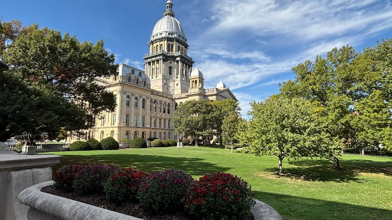 The Illinois State Capitol complex in Springfield.
